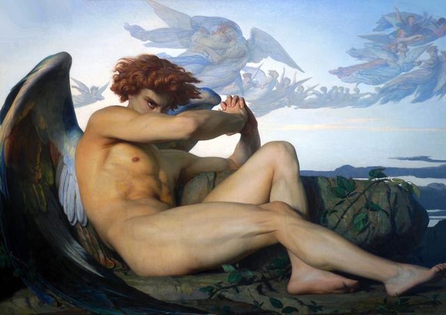The Fallen Angel by Alexandre Cabanel