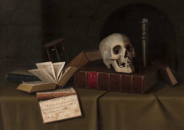 Memento Mori, To This Favour by William Michael Harnett