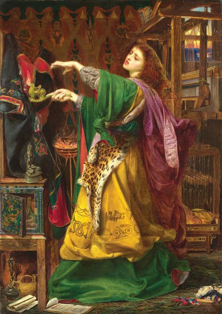 Morgan le Fay by Frederick Sandys