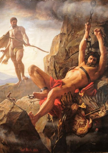 Prometheus Unbound by Carl Bloch