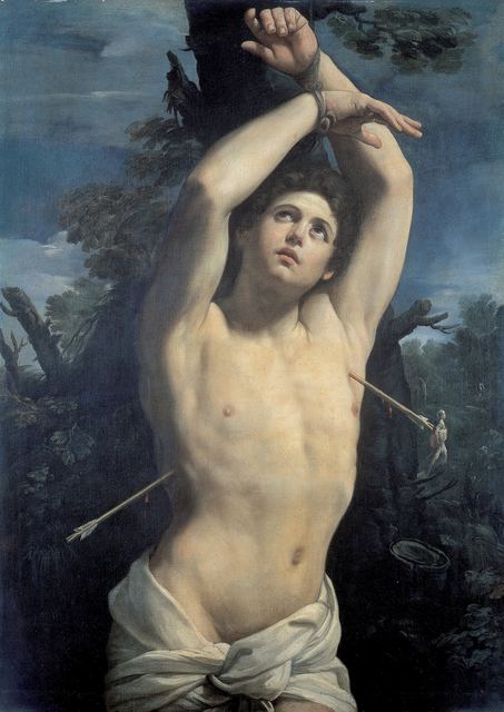 Saint Sebastian by Guido Reni